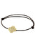 Bracelet Diamond clover leather bracelet 58 Facettes 8281