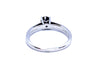 Bague 55 Mauboussin Bague Grand mot d'amour Or blanc Saphir 58 Facettes 876322CN