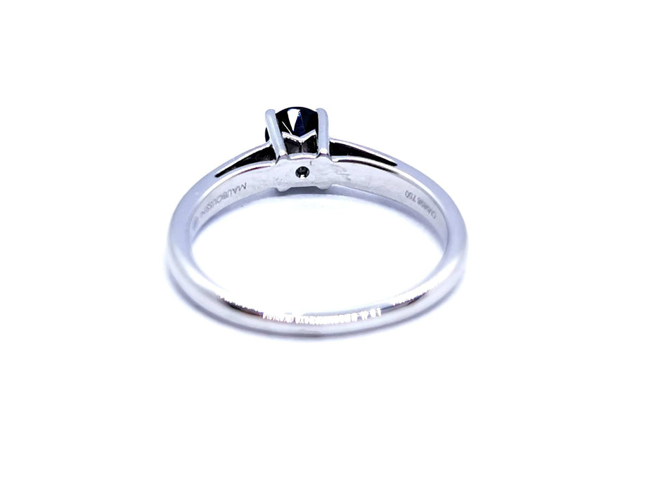 Bague 55 Mauboussin Bague Grand mot d'amour Or blanc Saphir 58 Facettes 876322CN