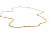 Necklace Cable link necklace Yellow gold 58 Facettes 1141245CD