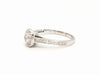 Bague 52 Bague Solitaire Or blanc Diamant 58 Facettes 807609CN