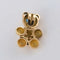 Pendentif Pendentif Ourson articulé Diamants et Saphirs 58 Facettes