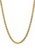 Square palm chain mesh necklace 58 Facettes 37001