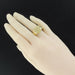 Ring 62 Art Deco gold signet ring 58 Facettes 18-024-62-1