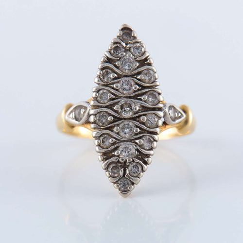 Bague 54 Bague Marquise Diamants 58 Facettes 133