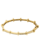 Bracelet Yellow gold bracelet, line of diamonds 58 Facettes