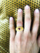 Ring Etruscan ring yellow gold Ruby 58 Facettes 0