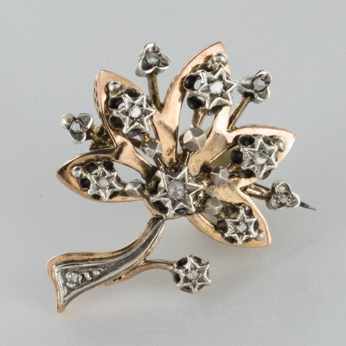 Broche Broche ancienne arbre diamanté 58 Facettes 18-300A