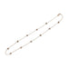 Collier Collier en or rose, 11 diamants bruns. 58 Facettes 29612