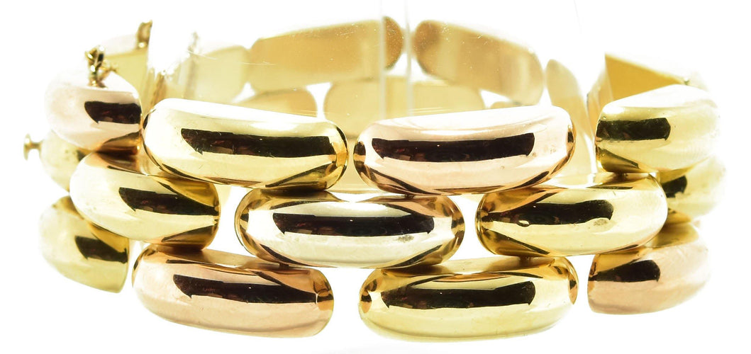 Bracelet Bracelet Tank 3 ors 58 Facettes