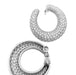 Earrings Cartier earrings in white gold, diamonds. 58 Facettes 28377