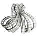 Boucheron double clip, “Noeud” in platinum, white gold and diamonds. 58 Facettes 27909