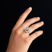 Bague 50 Bague ancienne diamants fleur 58 Facettes 20-281-55