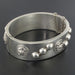 Bracelet Old decorated silver bangle bracelet 58 Facettes 07-126