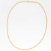 Gold curb chain necklace 58 Facettes 15-078