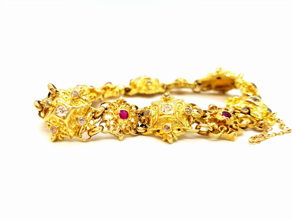 Bracelet Bracelet Or jaune Diamant 58 Facettes 836609CN