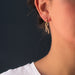 Boucles d'oreilles Boucles d'oreilles ruban d'ors et de diamants 58 Facettes 16-343