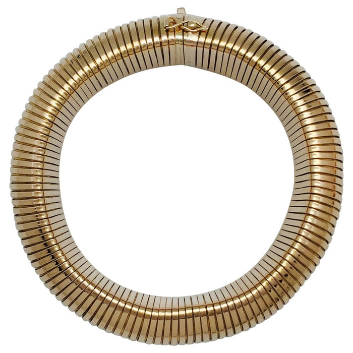 Bracelet Spiro-Tube bracelet in yellow gold. 58 Facettes 27876