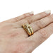 Ring 54 Chaumet ring, “Liens”, yellow gold and diamonds. 58 Facettes 30257