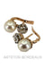 Earrings Pearl and diamond earrings 58 Facettes 36221