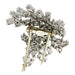 Brooch Chaumet brooch diamonds, platinum and white gold. 58 Facettes 30612