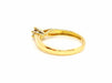 Ring 51 Solitaire Ring Yellow Gold Diamond 58 Facettes 718109CN