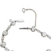 Bracelet Bracelet en platine, or blanc et diamants. 58 Facettes 29816