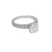 Ring 54 Fred “Delphine” ring in platinum, 1,50 carat diamond. 58 Facettes 30404