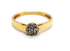 Ring 53 Ring Yellow gold Diamond 58 Facettes 1089689CD