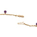 Cartier “Délices de Goa” necklace in yellow gold, amethyst, turquoise and diamonds. 58 Facettes 30007
