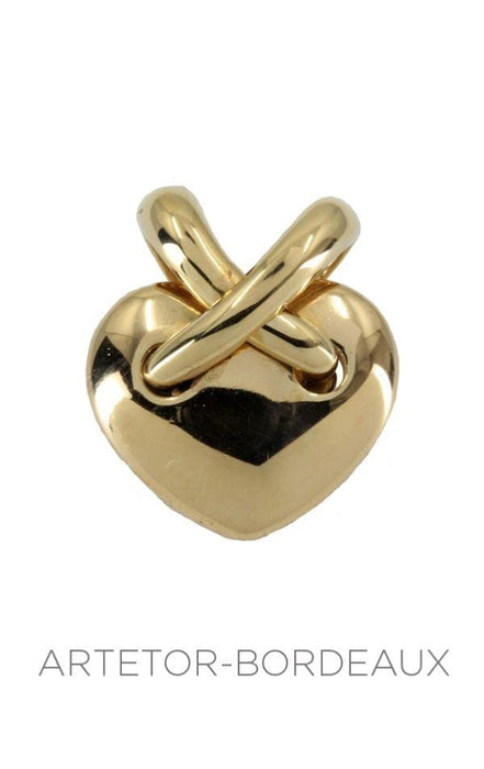 Pendentif Pendentif coeur "Lien" signé Chaumet 58 Facettes 33121