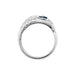 Ring 53 Bulgari “Serpenti” ring in white gold, diamonds and sapphires. 58 Facettes 30128