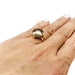 Ring 48 Pomellato “Veleno” ring in pink gold and smoky quartz. 58 Facettes 30592