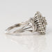 Ring 55 Diamond ring with white gold threads 58 Facettes 20-268-48