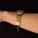 Bracelet Old gold articulated bracelet 58 Facettes 15-042