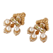 “Chandelier” ear clip earrings in yellow gold 58 Facettes