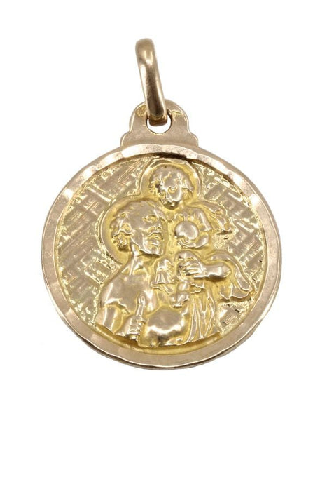 Pendentif Médaille Saint Christophe ancienne 58 Facettes 037931