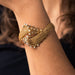 Bracelet Bracelet fils d'or et diamants 58 Facettes 19-623