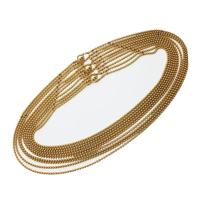 Cartier necklace, "Draperie", in yellow gold.