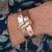 Bracelet Bracelet old bangle belt fine pearls 58 Facettes 19-052