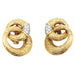 Earrings Boucheron earrings in yellow gold and diamonds. 58 Facettes 30675