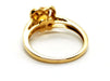 52 Mauboussin ring Desire love ring Yellow gold Citrine 58 Facettes 1161960CD