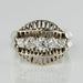 Bague 59 Bague diamants or blanc vintage 58 Facettes 15-286-59