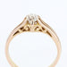 53 Solitaire old diamond ring in pink gold 58 Facettes 20-510-50
