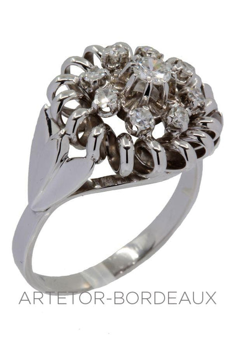 50 'diamond flower ring