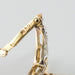 Bracelet Old line floral pattern bracelet set with diamonds 58 Facettes 19-053
