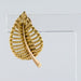 Earrings Gold leaf clip-on earrings 58 Facettes 19-234