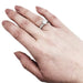 Ring 54 Fred “Delphine” ring in platinum, 1,50 carat diamond. 58 Facettes 30404