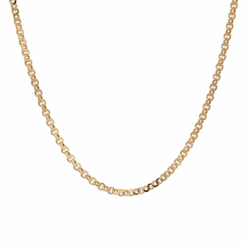 Collier Chaîne ancienne en or jaune 58 Facettes 21-156