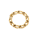 Bracelet Curb style bracelet Yellow gold Diamonds 58 Facettes